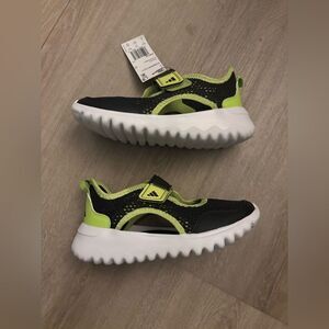Adidas summer flex Kids' Black and Green Athletic Shoes